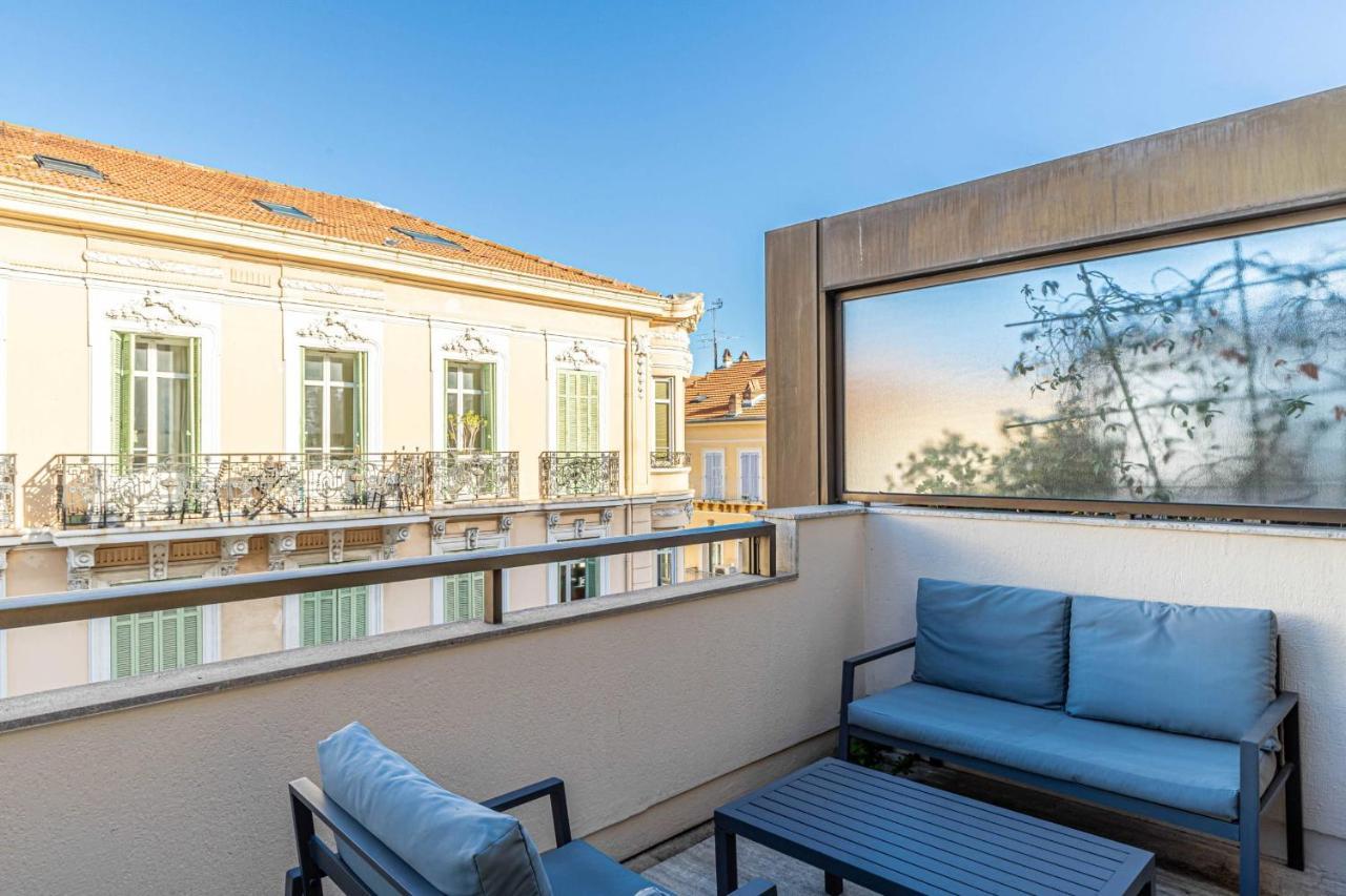 Superb One Bedroom Flat And Terrace - Cannes Center Экстерьер фото